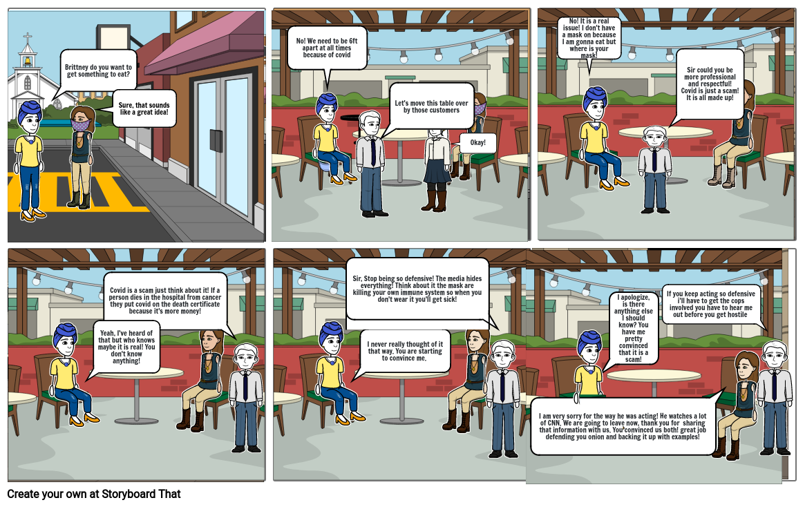 Lesson 2 Task 1 Create A Comic Strip That Shows Effective Communication