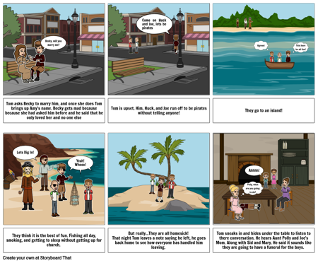 The Adventures Of Tom Sawyer: Pirates
