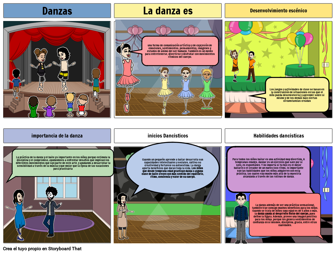 interpretacion de la danza