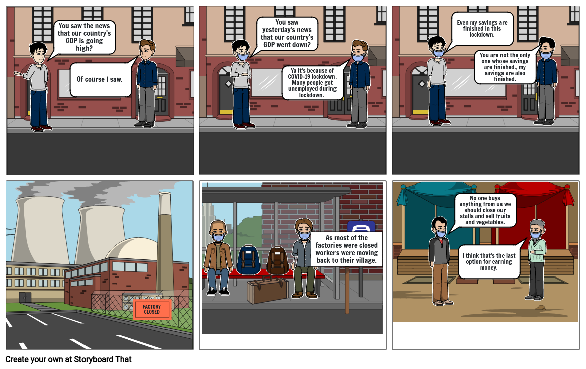 Unemployment After COVID-19 Storyboard by 0e3bf7f9