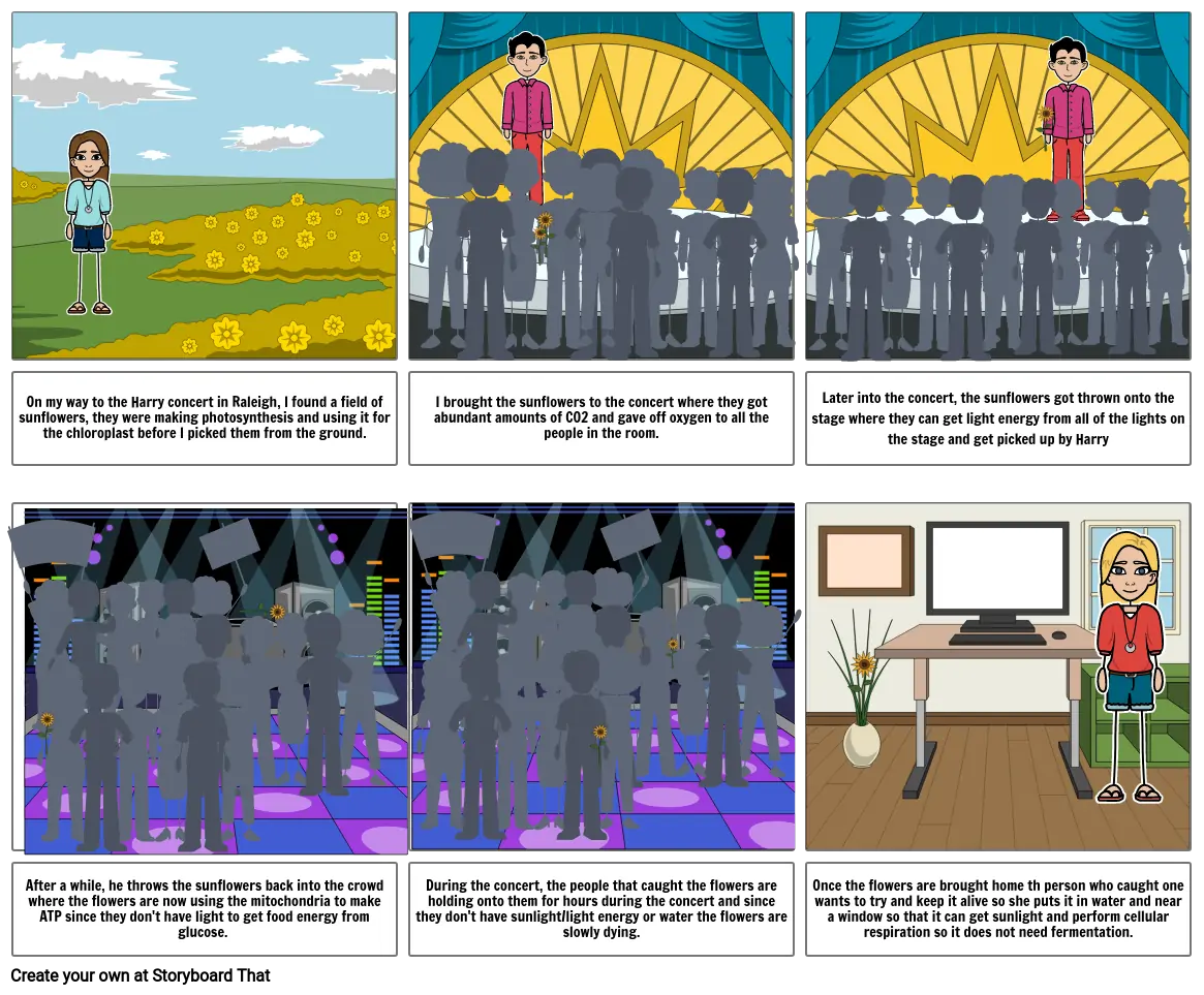 Ambers cell energy storyboard