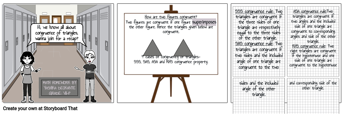 Math homework- Congruence of Triangles