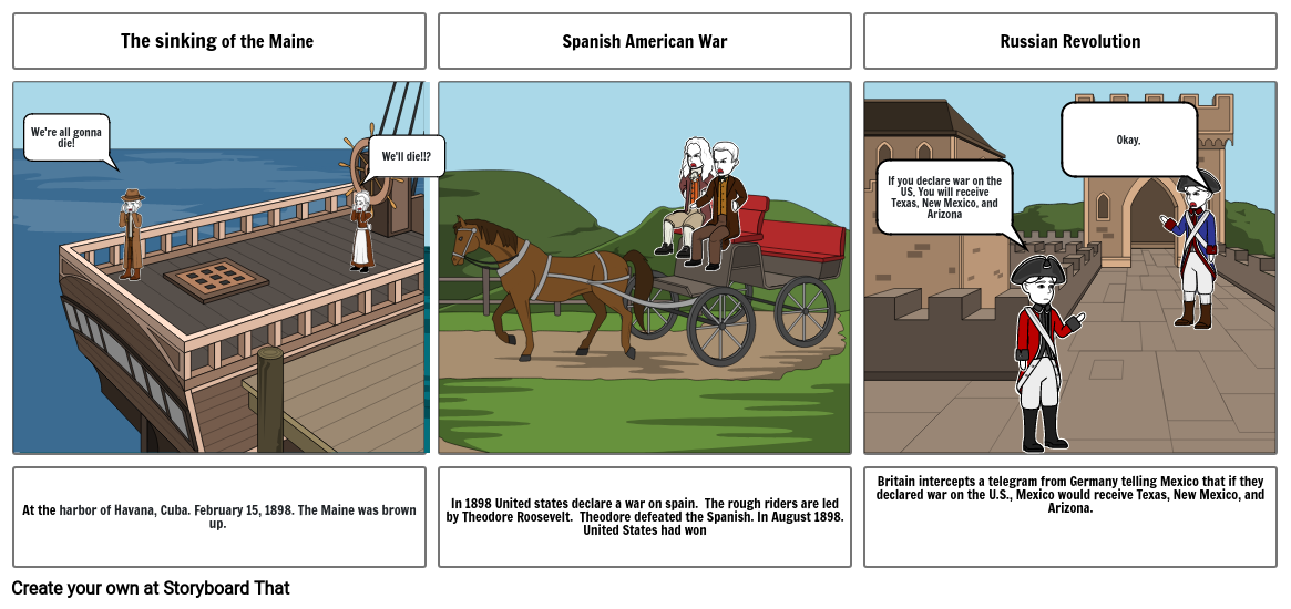 america-becomes-a-world-power-comic-storyboard