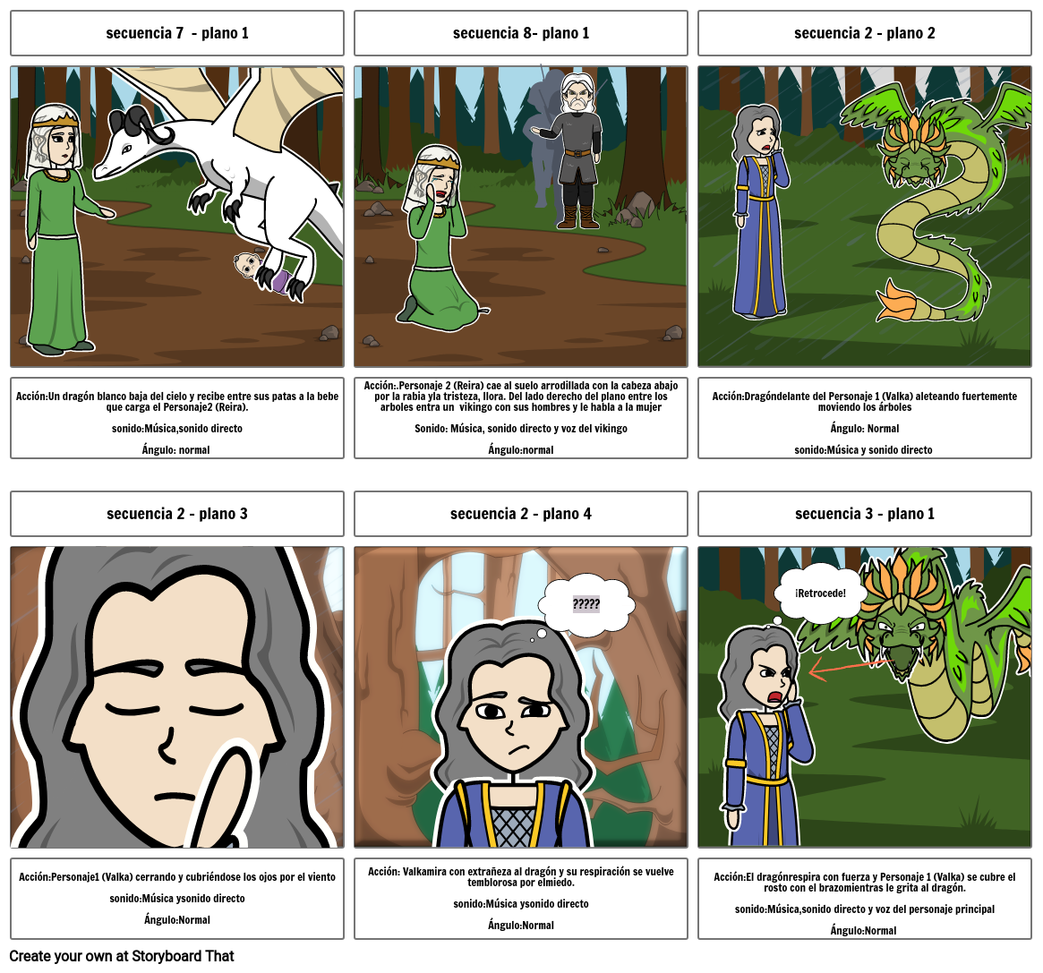valka 1 Storyboard por 0f15d4bb