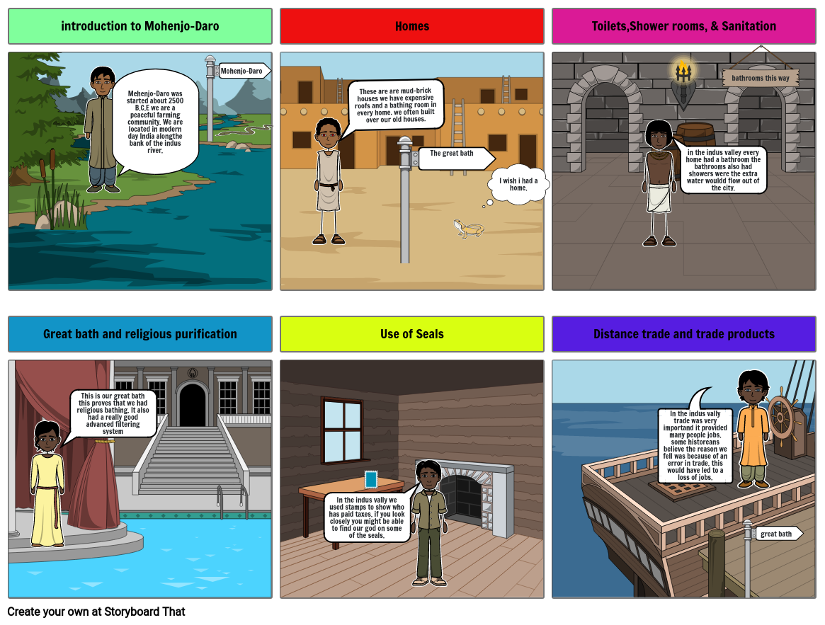 indus valey assignment Storyboard by 0f3003ba