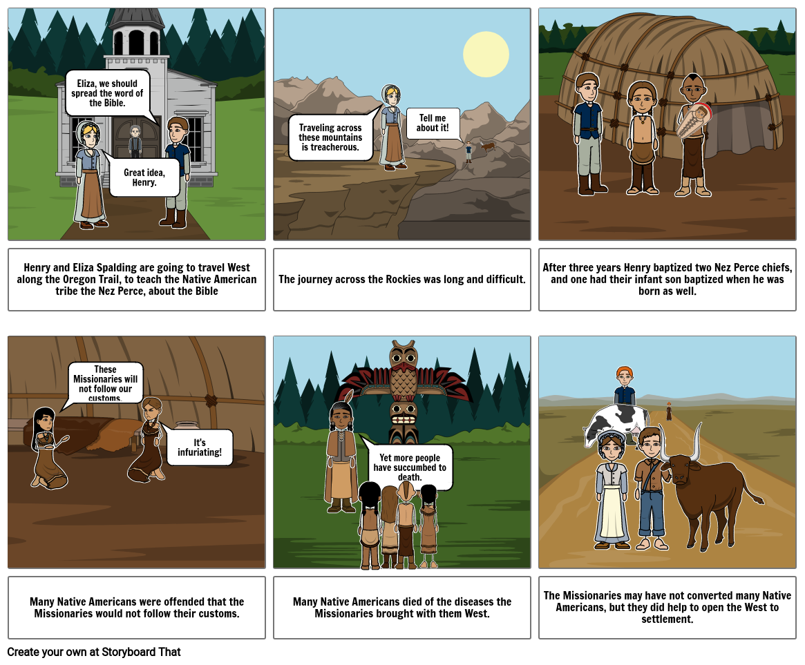 The Missionaries Part I-Jaidyn Storyboard by 0f38dce3