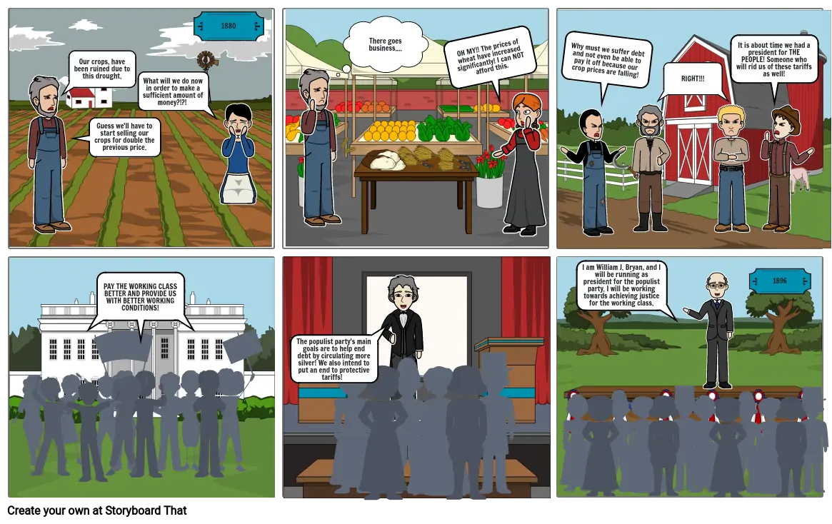 Populist Party Storyboard