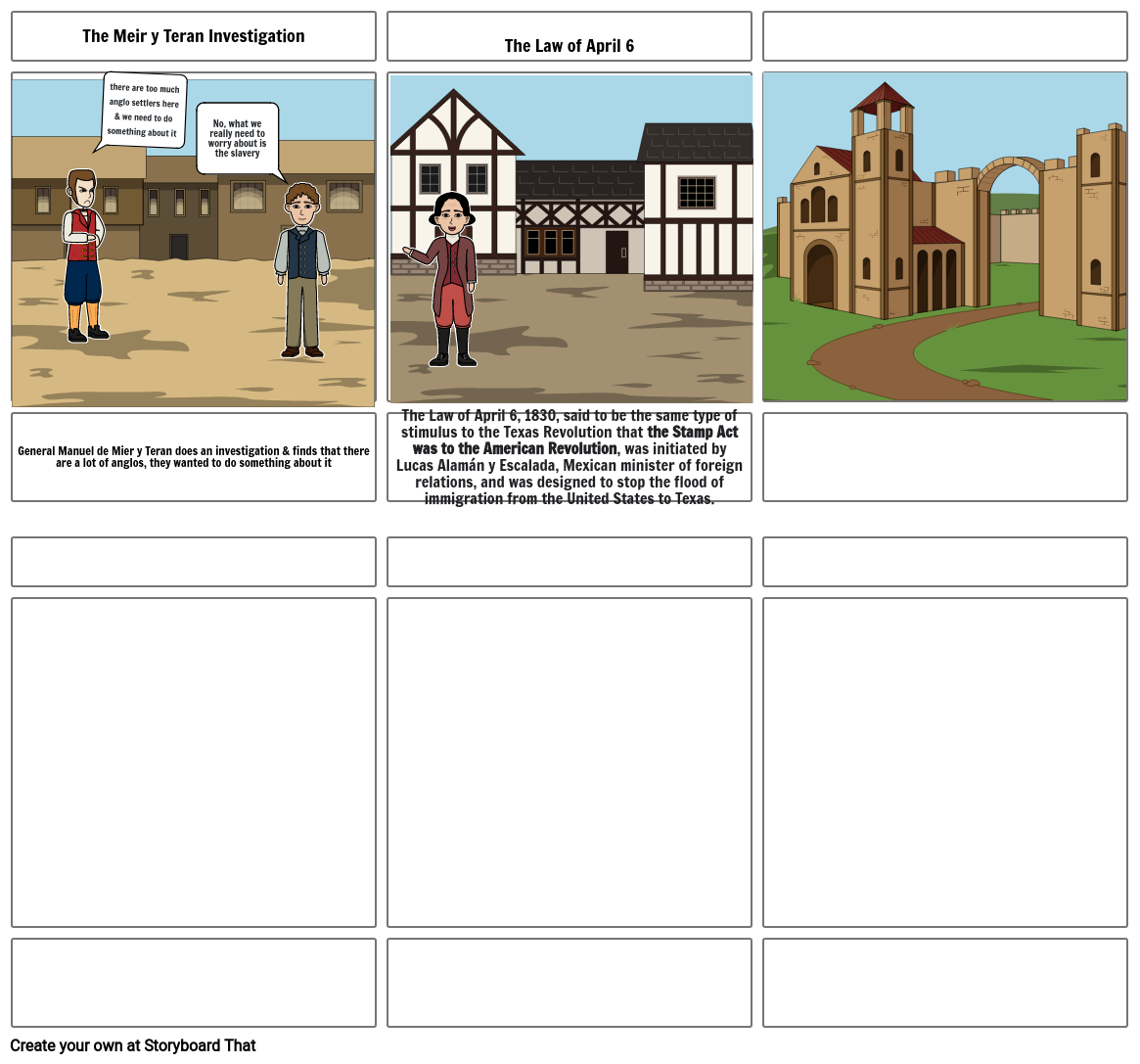 causes-of-texas-revolution-by-luke-barron-storyboard