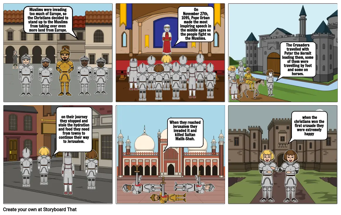 Crusades Comic Strip