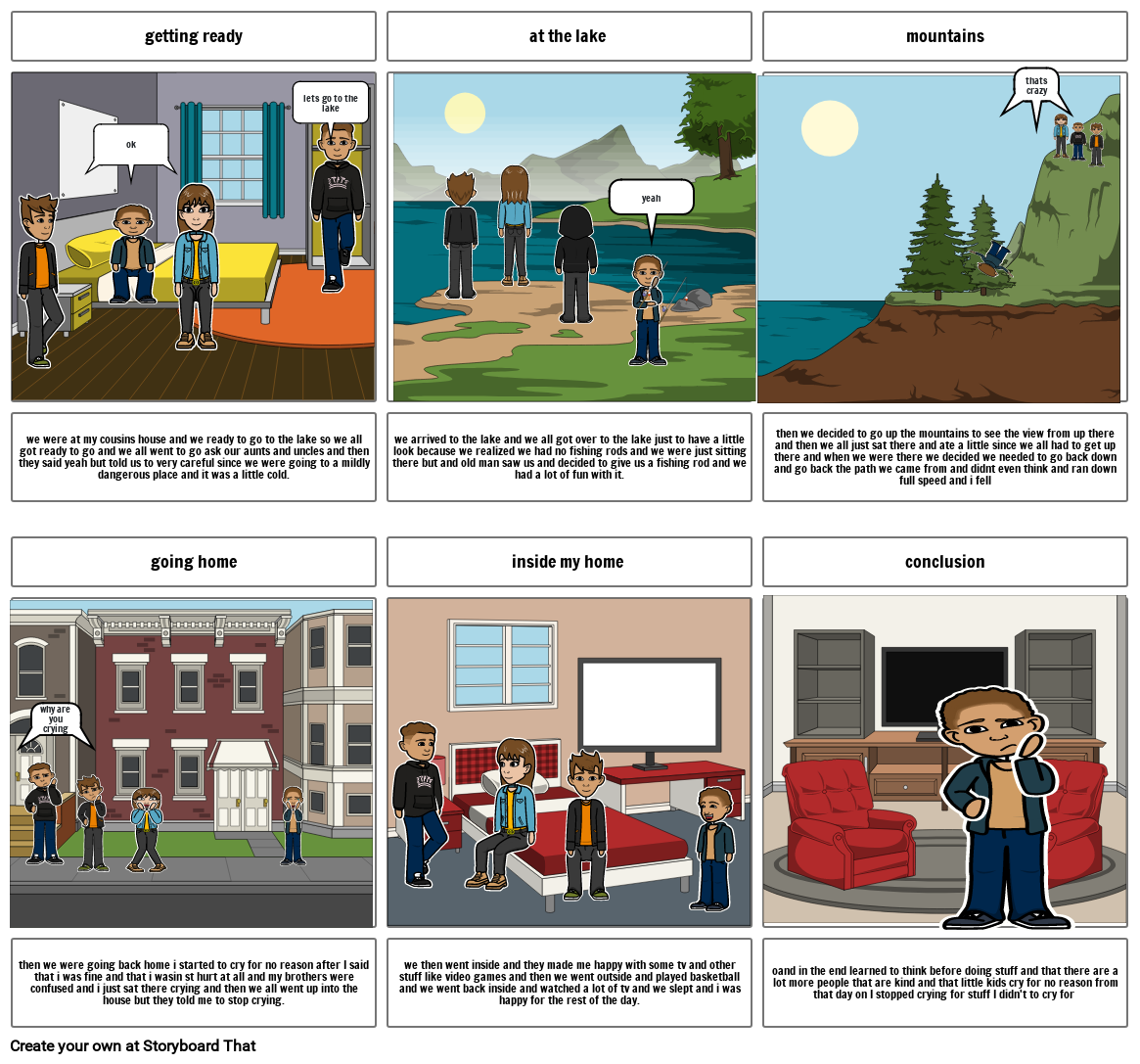 story Storyboard by 10326136