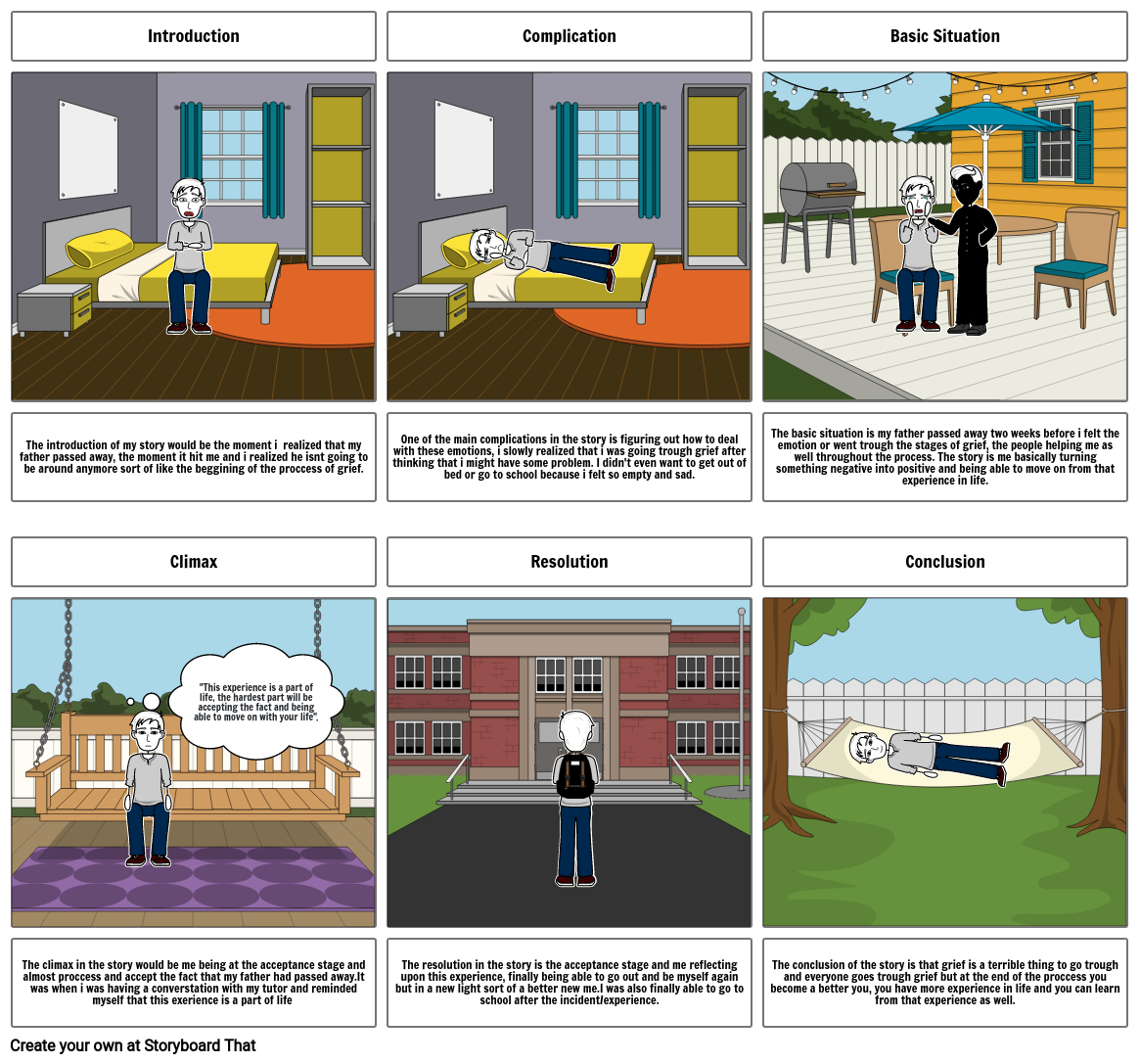 Unknown Story Storyboard por 10353456