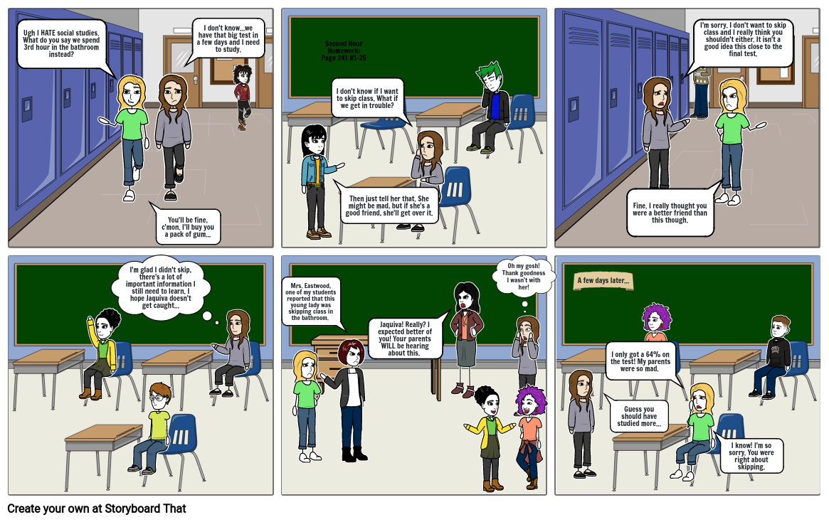 Peer Pressure Kaylin Dorer Storyboard By 103cfbe3