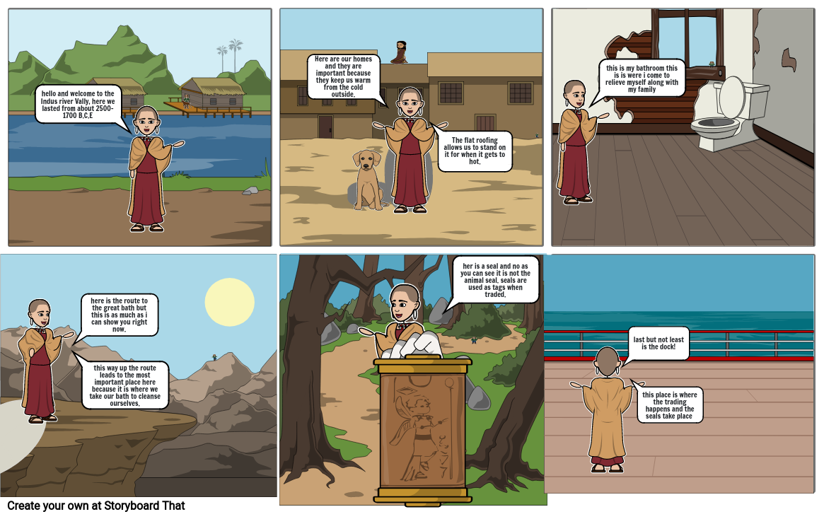 Olivia Indus valley Storyboard by 105b2969