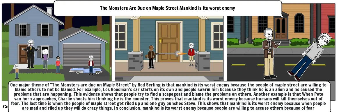 The Monsters Are Due on Maple Street Theme