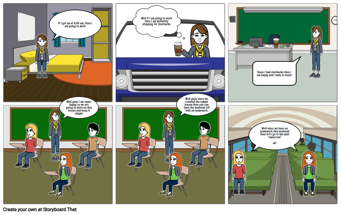 Practice Comic Strip Quiz Storyboard by 1093a028