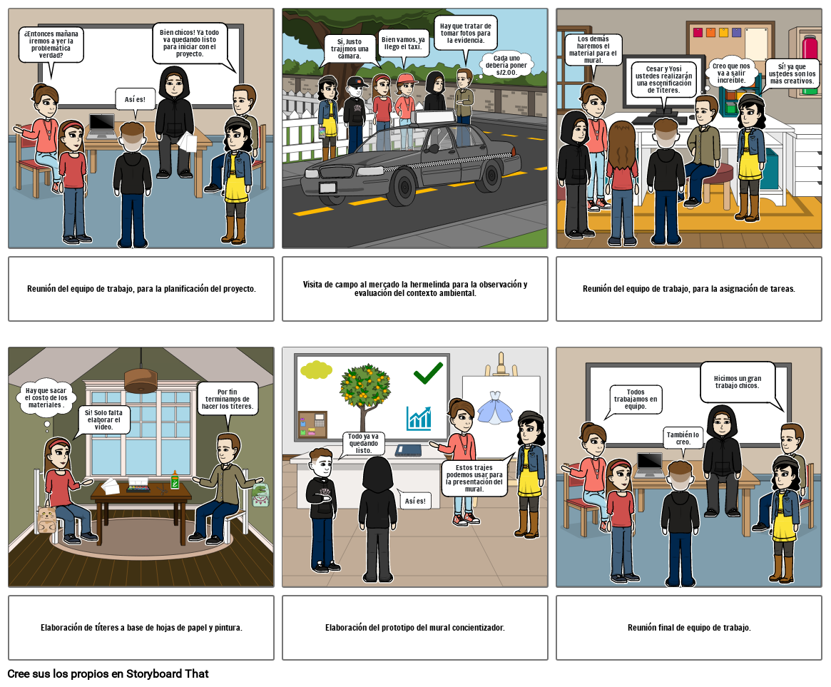 Recursos Del Proyecto Mediante Storyboard Storyboard 9008