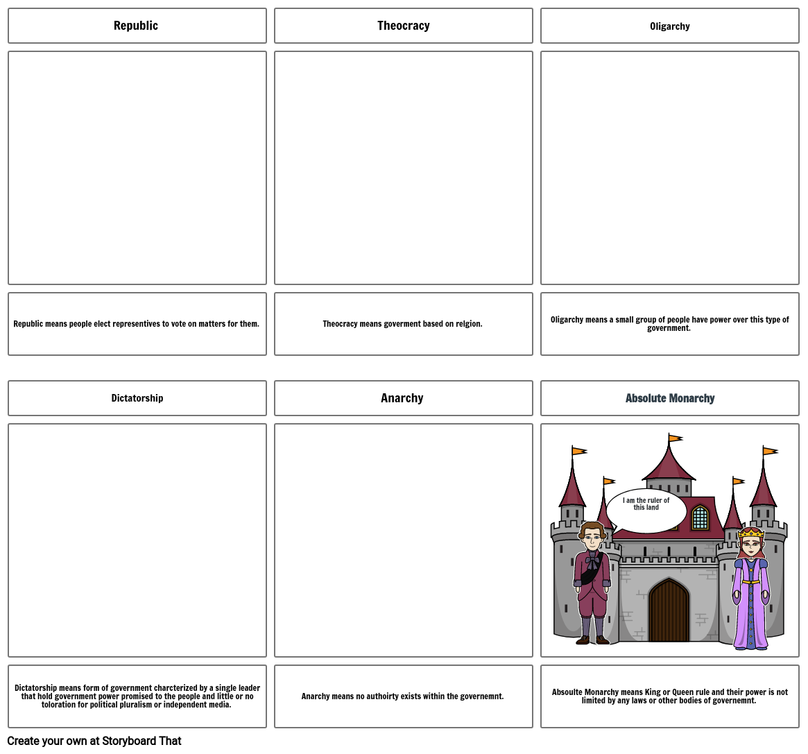 types-of-government-storyboard-von-6a72f4f6