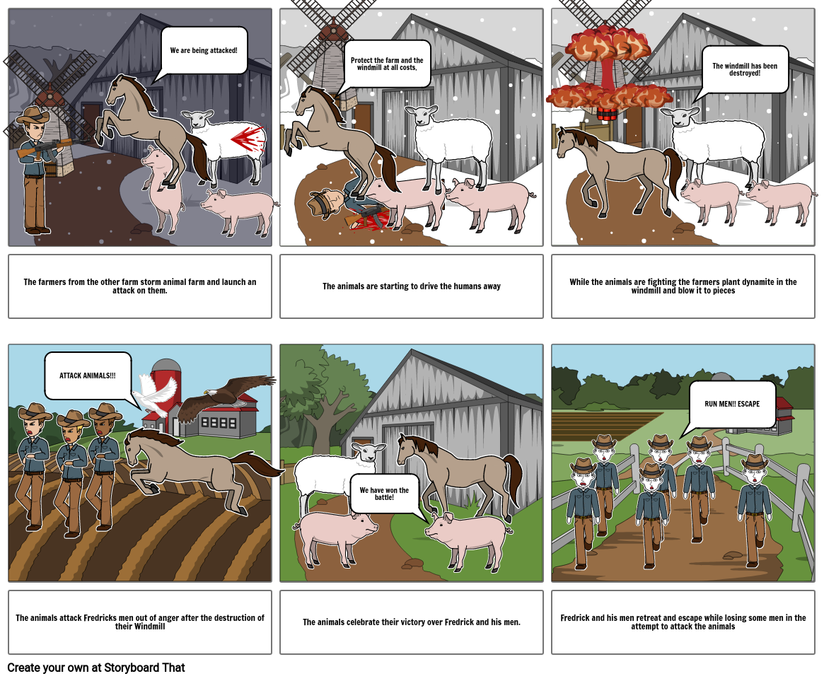 Anime farm Storyboard by 11606a12