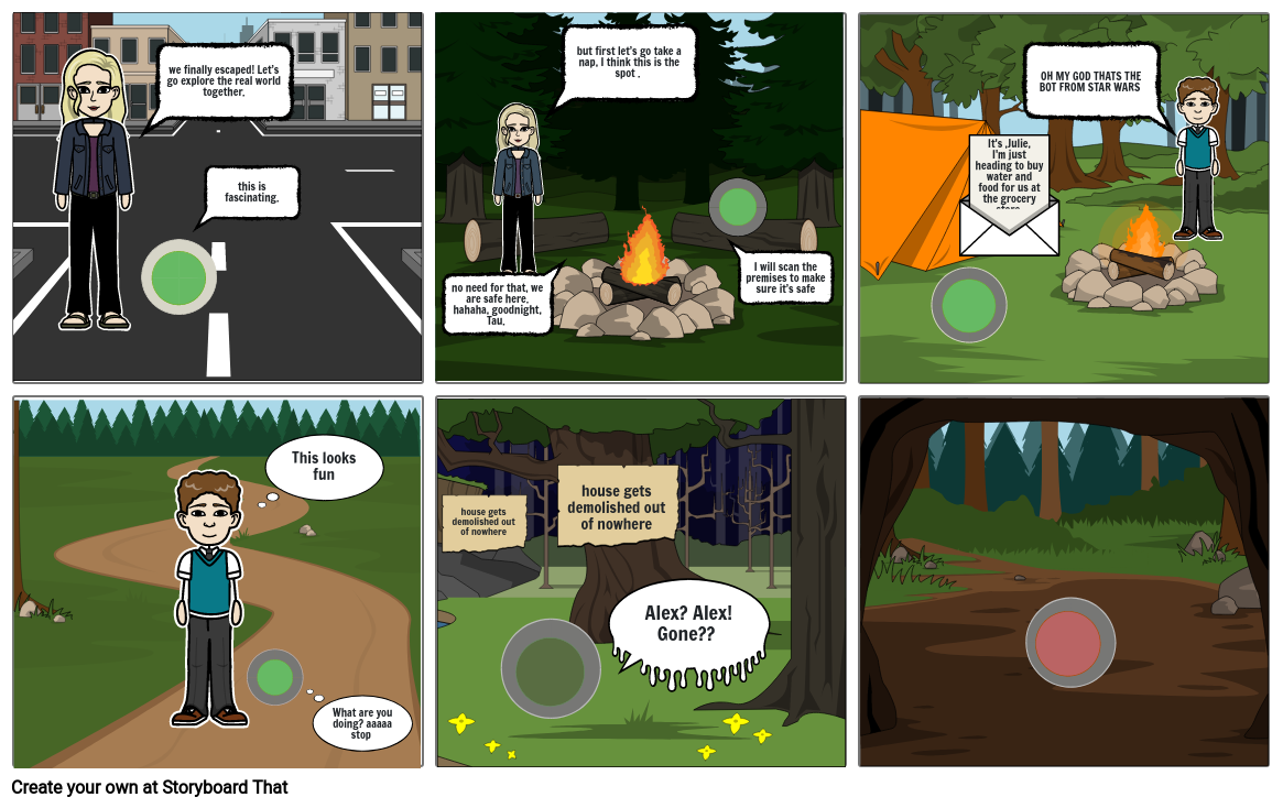 Monotonous yearning - Comic strip Storyboard by 117f4b8a