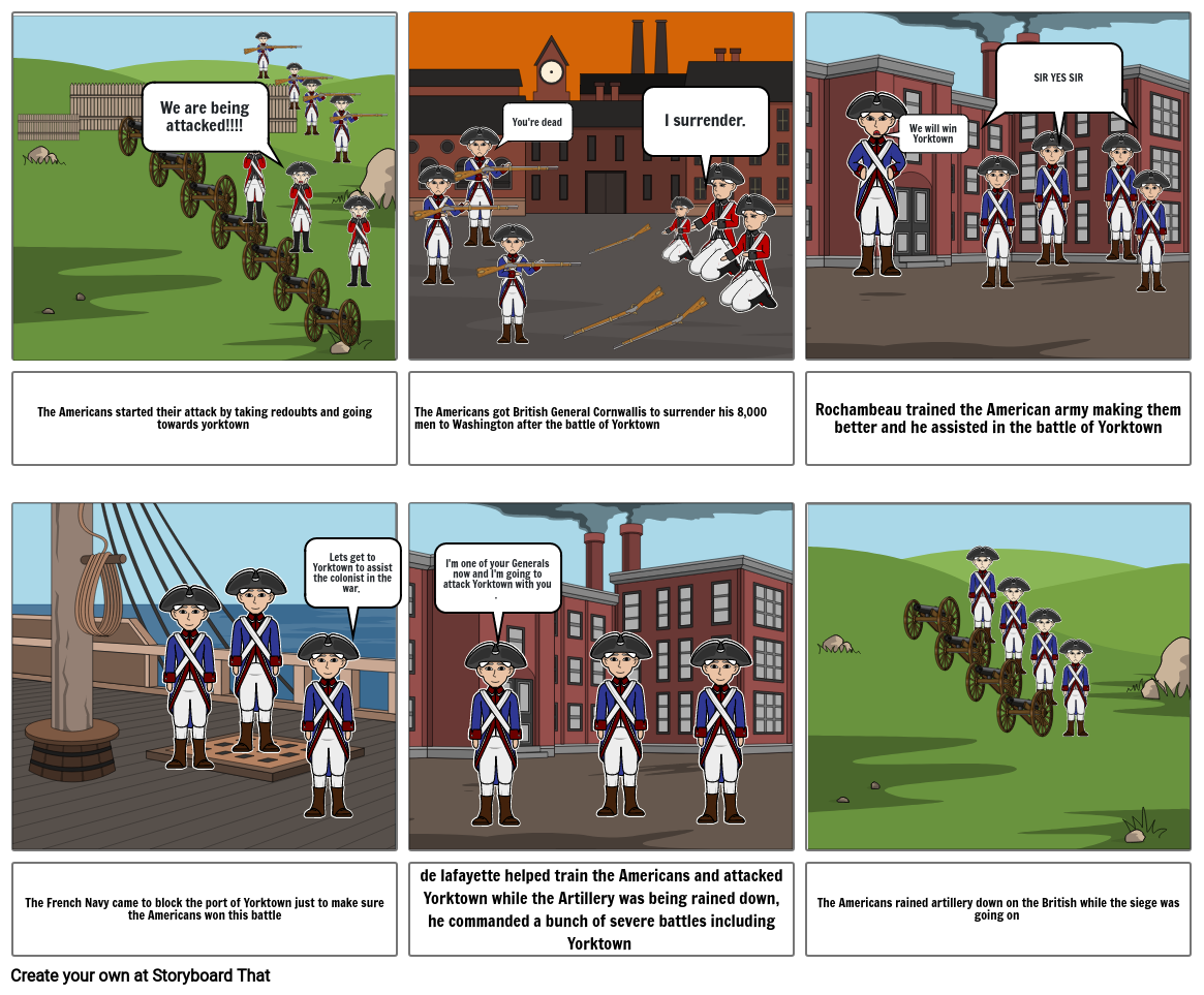 Revolutionary War Storyboard by 11ab75ef