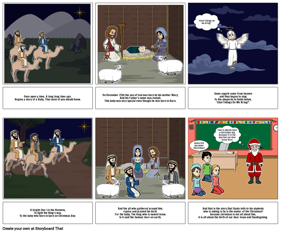 The Christmas Story. Storyboard por 11bf7665