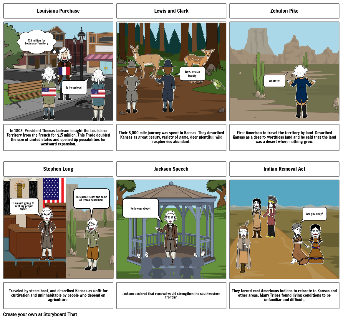 Indian Removal Act Storyboard Storyboard by 11e5fe73