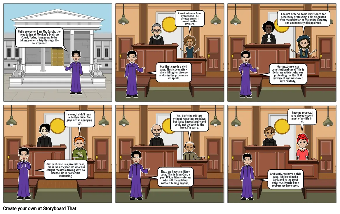 criminal law comic