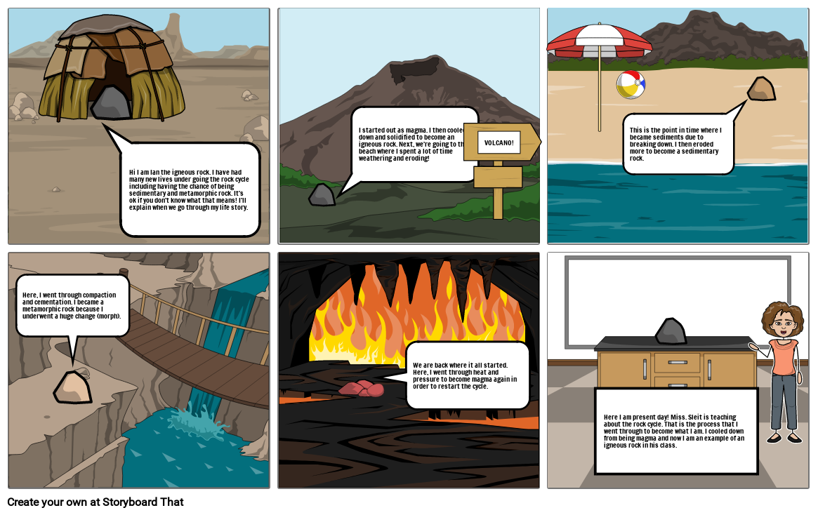 The Rock Cycle Story