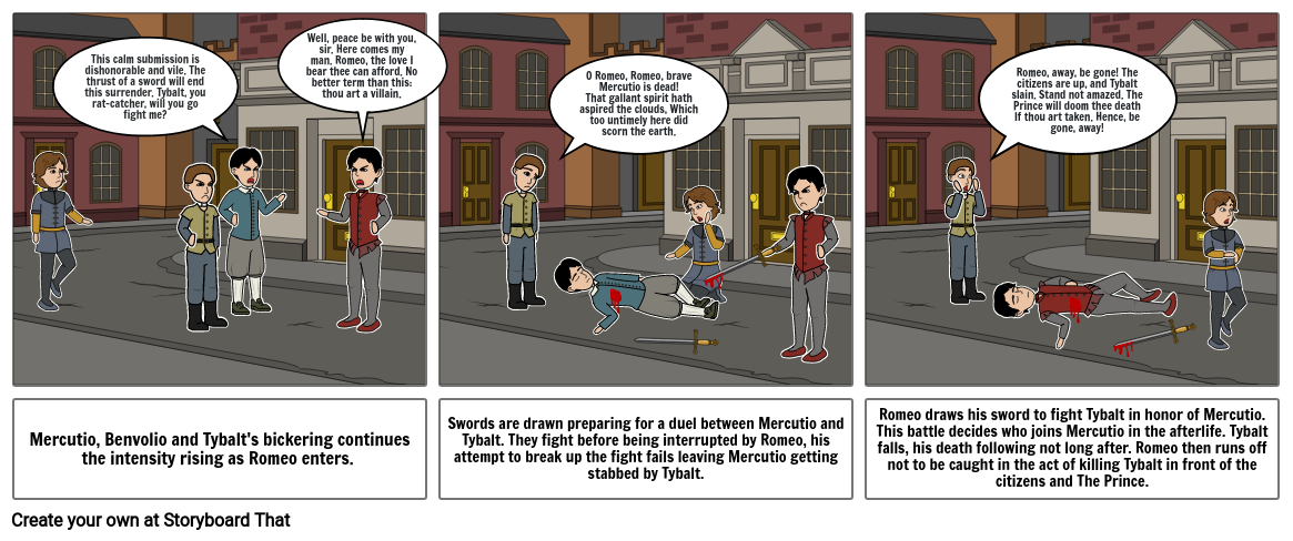 Romeo & Juliet : Act 3 Scene 1