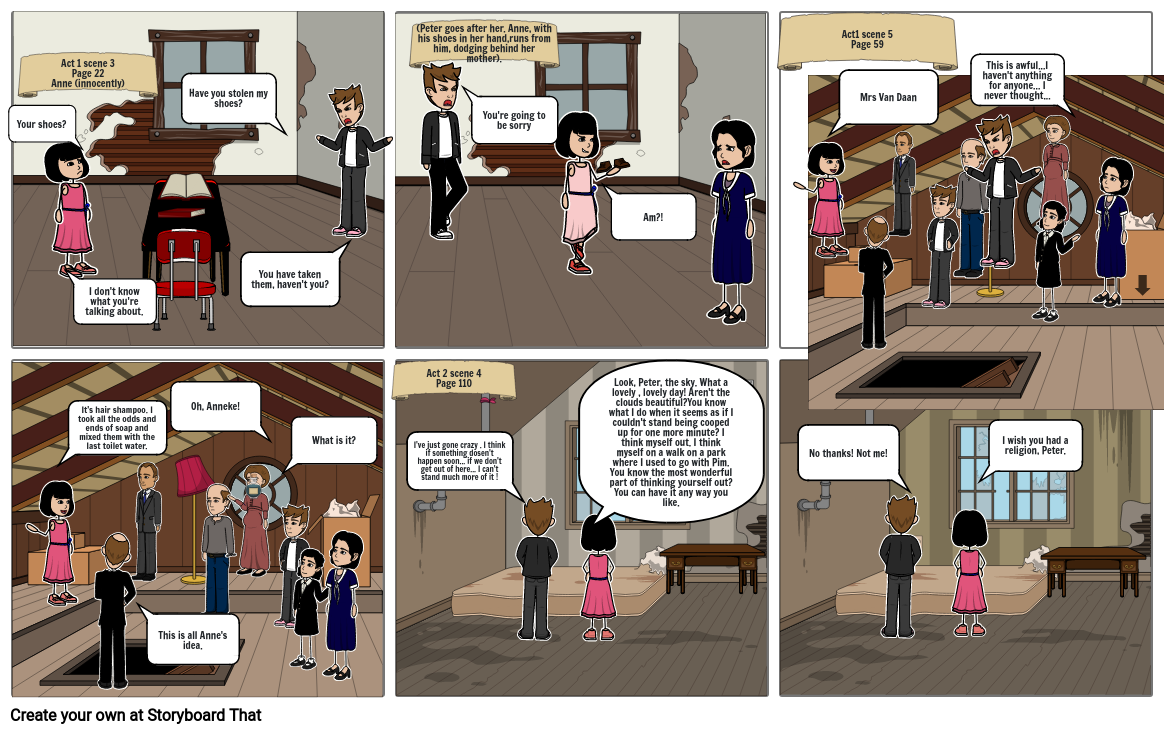 English summative Storyboard by 12b32040