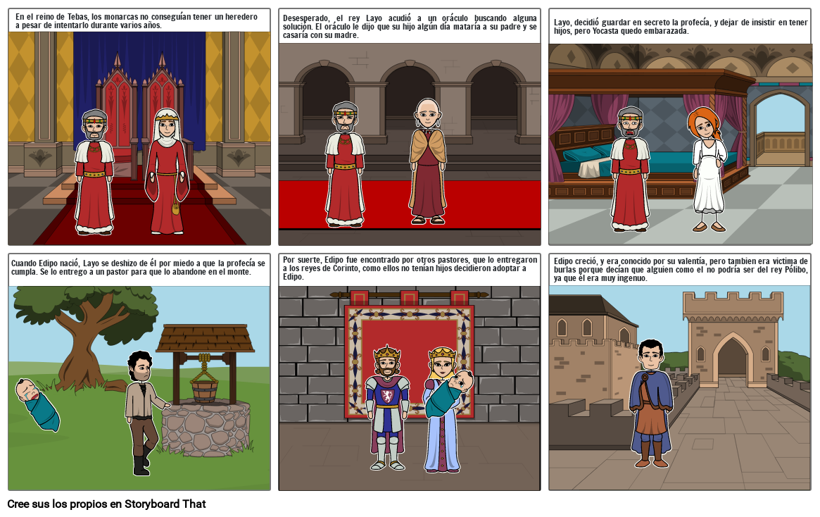 Edipo Rey Storyboard By 12c05528