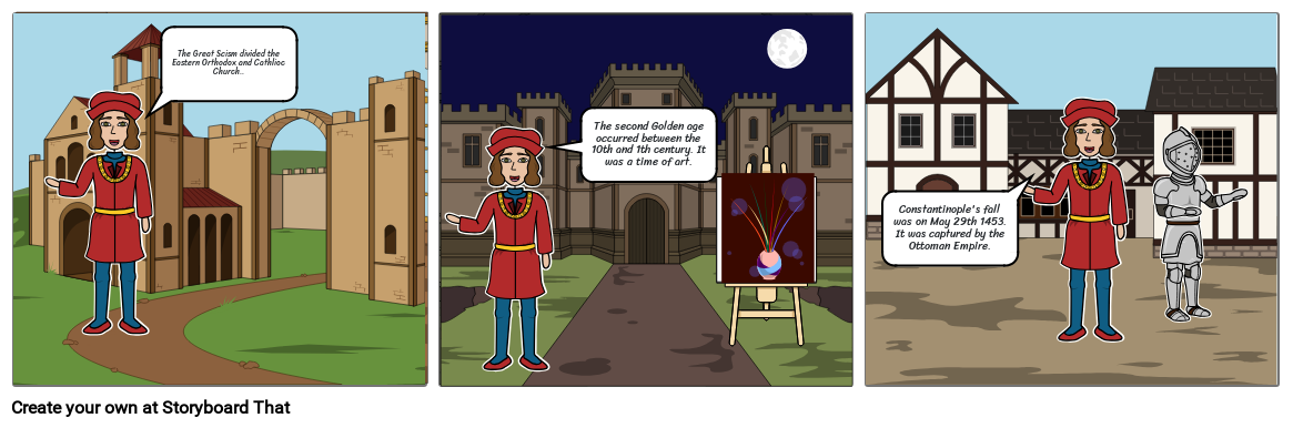 Justinian Storyboard by 1315eaed