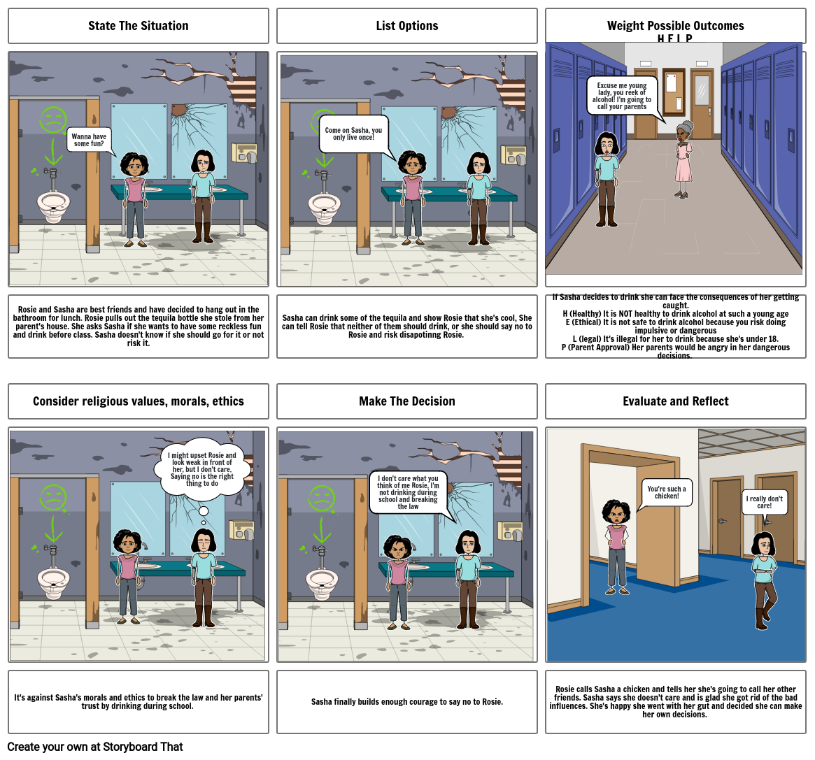 Decision Storyboard por 1317013462