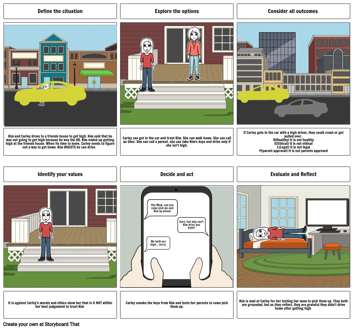 Health Storyboard by 1317034707