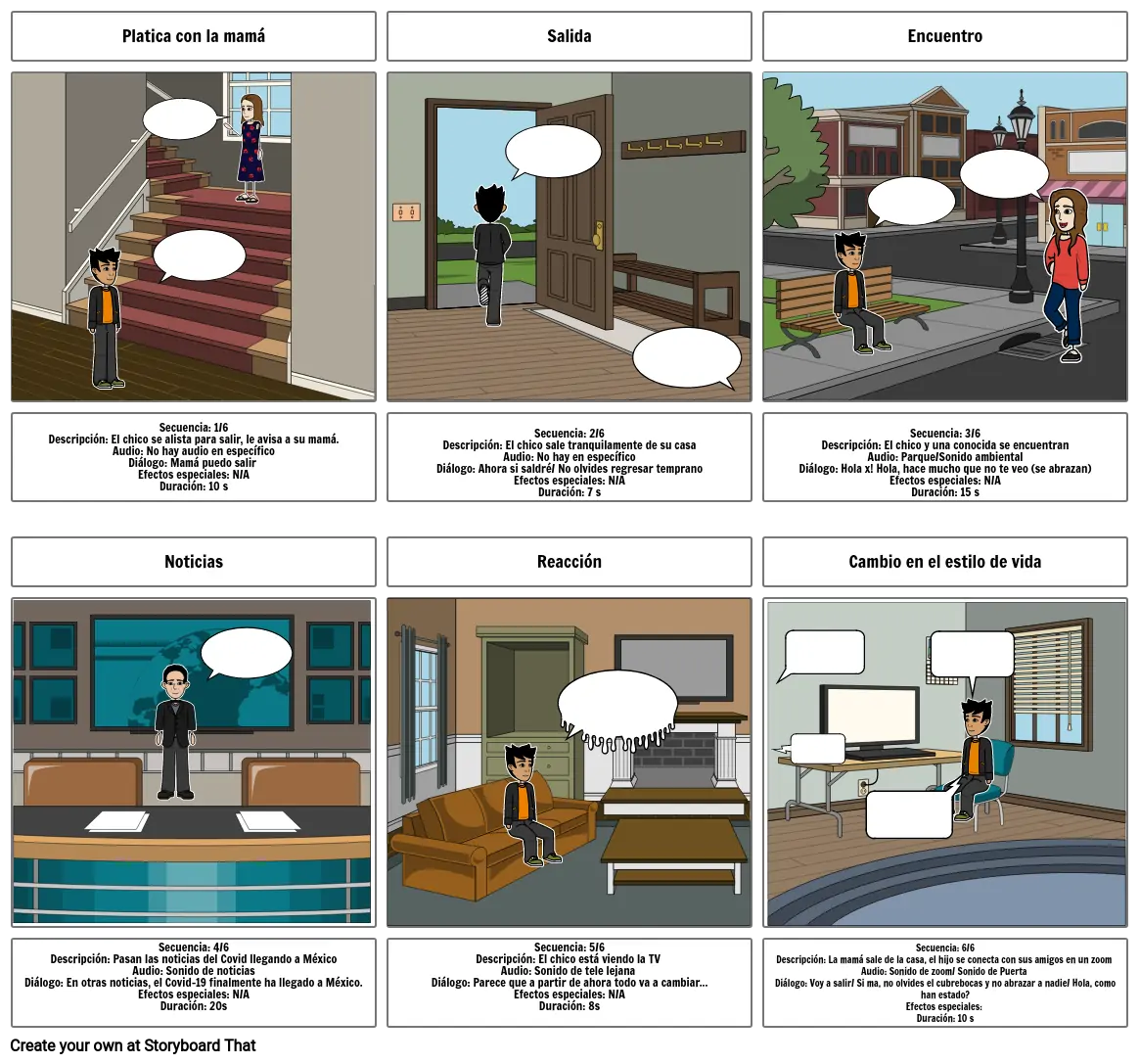 Storyboard - Cambio