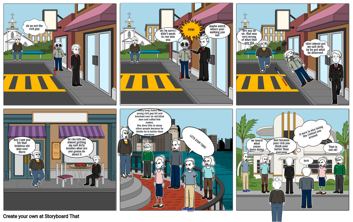 the rich guy Storyboard by 1359e61b