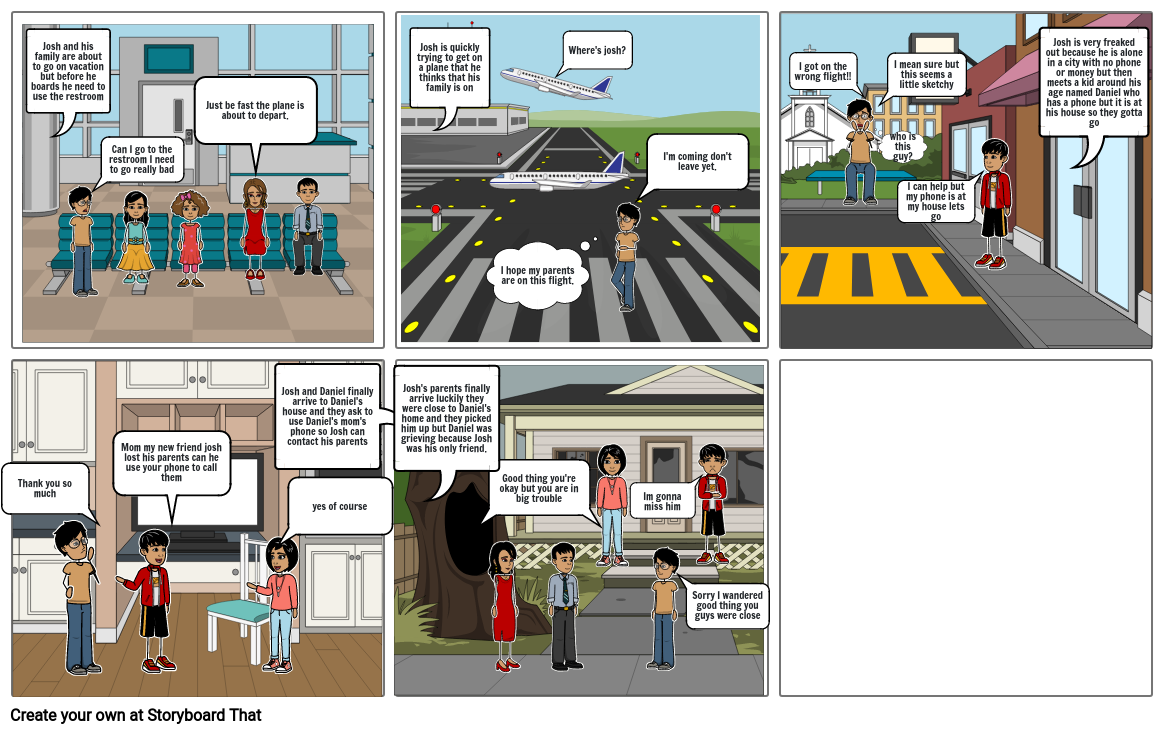 English Presentation Storyboard by 138b9e3c