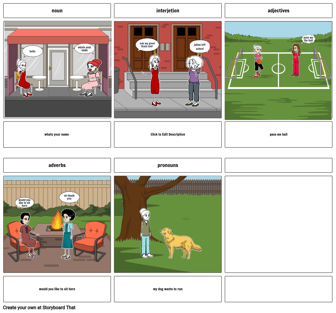 parts-of-speech-examples-storyboard-by-1398905