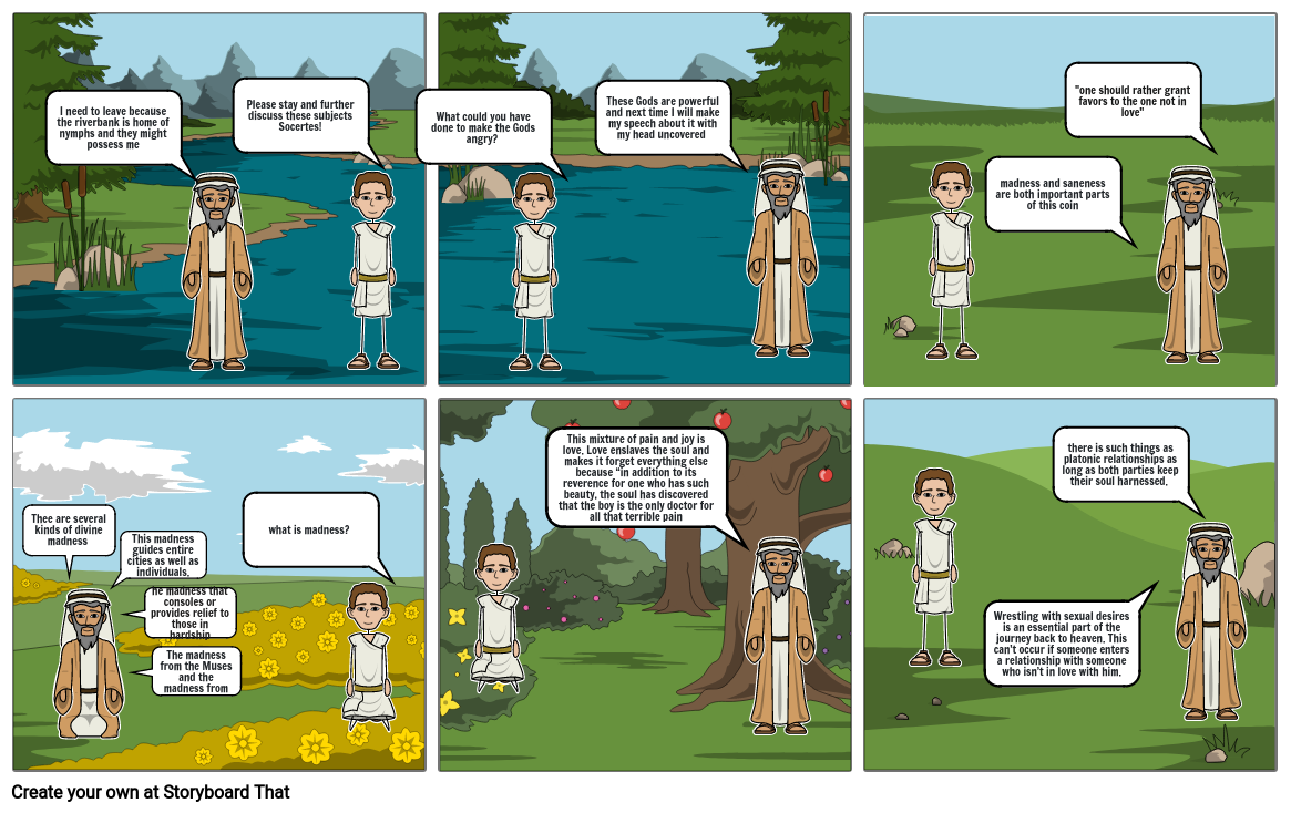 Phaedrus: Socretes 2 Storyboard Por 139a605d