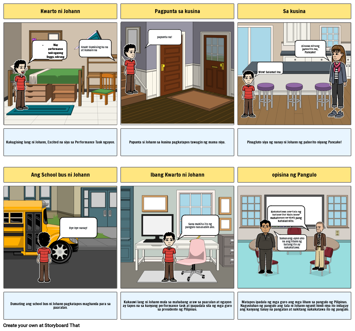 PT#2 Filipino Collab Ap Dela Paz Storyboard by 13d629d4