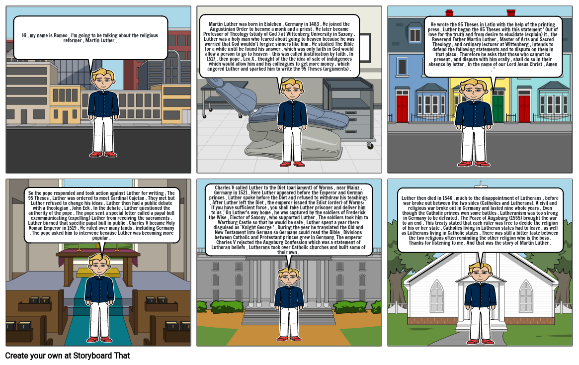 The Reformation Storyboard by 14777181