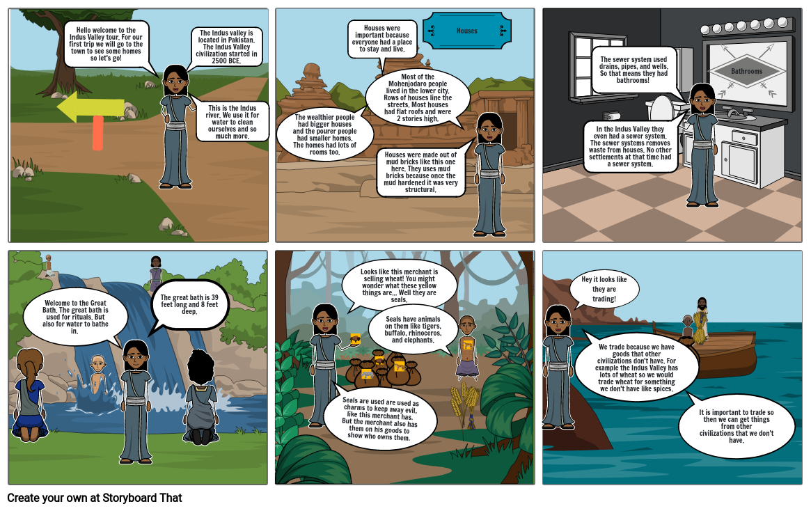 Sydney's Indus Valley Storyboard By 1478f4df