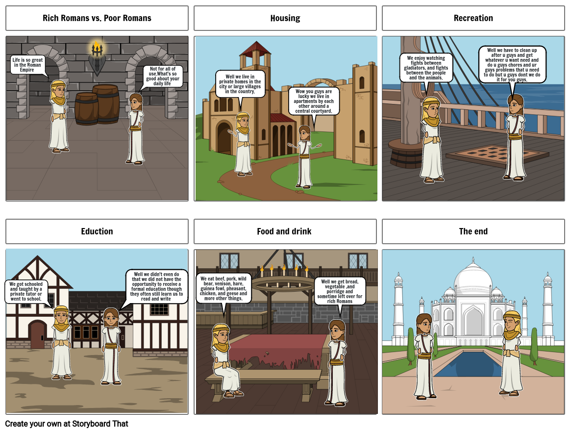 Romans Storyboard por 14ce6c7e