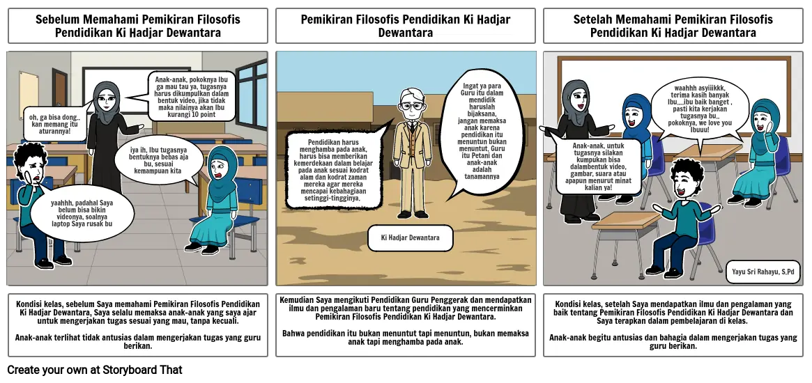 Komik Wujud Pemahaman Pemikiran Ki Hajar Dewantara