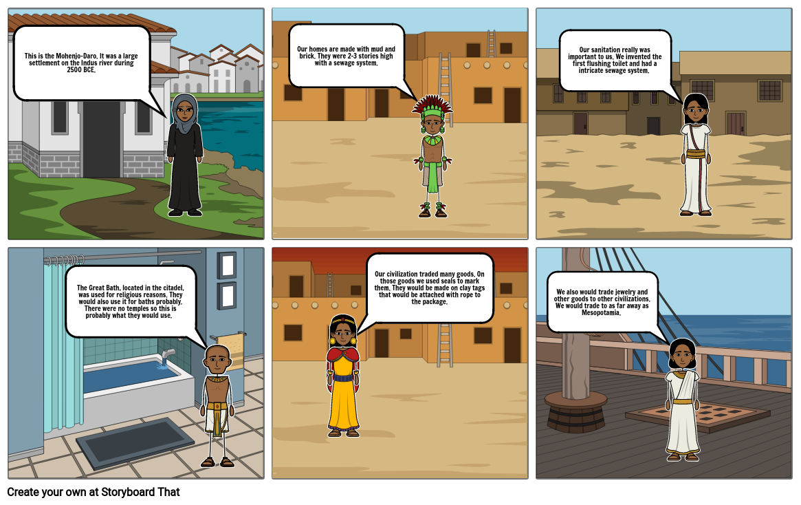 Indus River Valley Storyboard by 14fabc8c