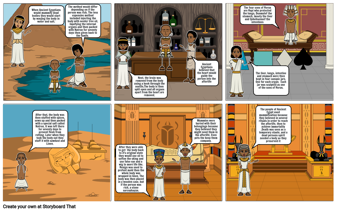 Ancient Egypt Storyboard By 15012e9f