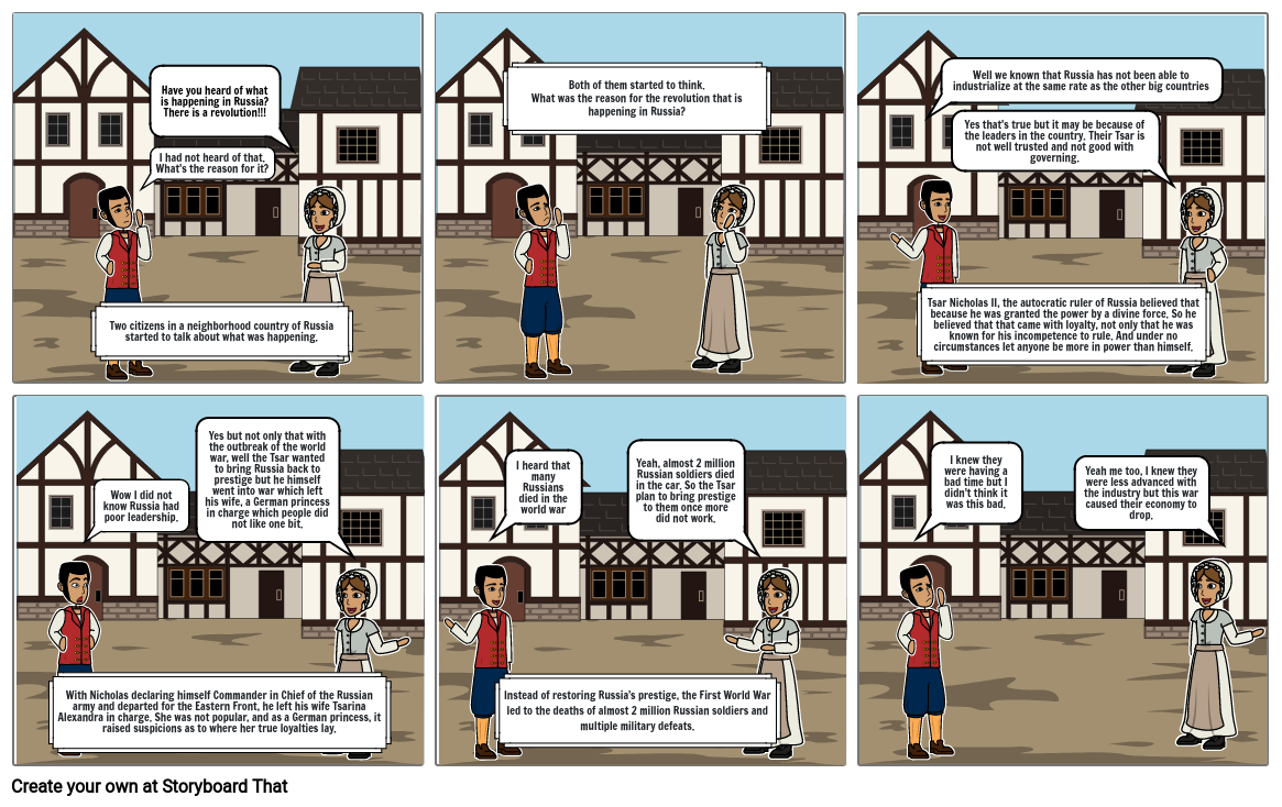 Global comic strip Storyboard by 1537b841