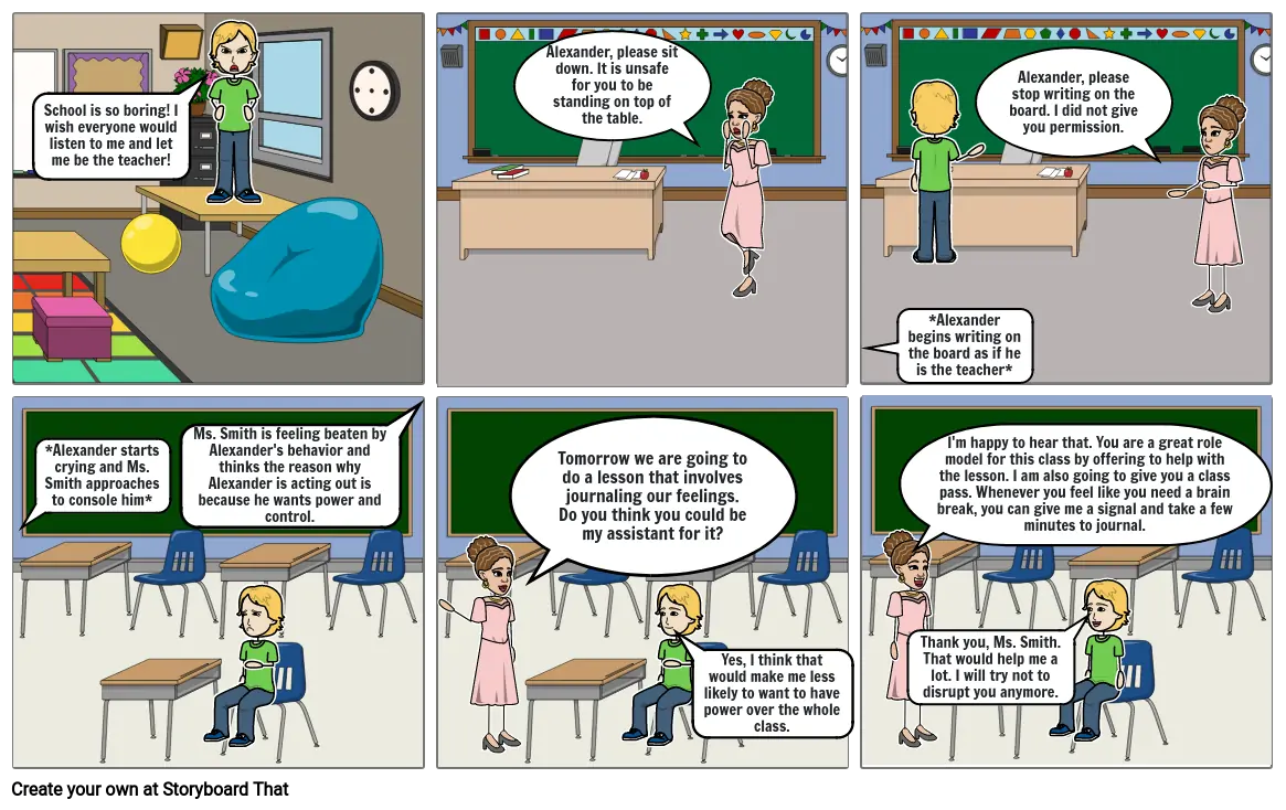 EDUG 787 Comic Strip