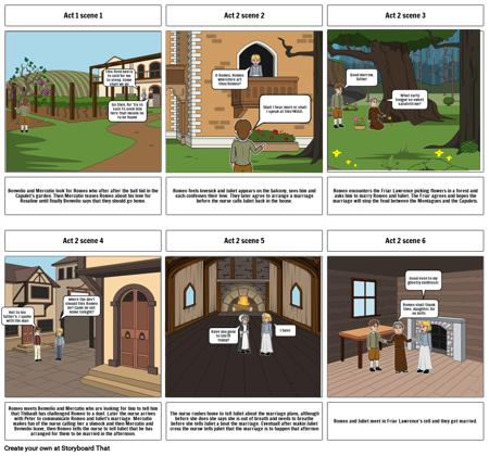 Romeo and juliet act 2 summary