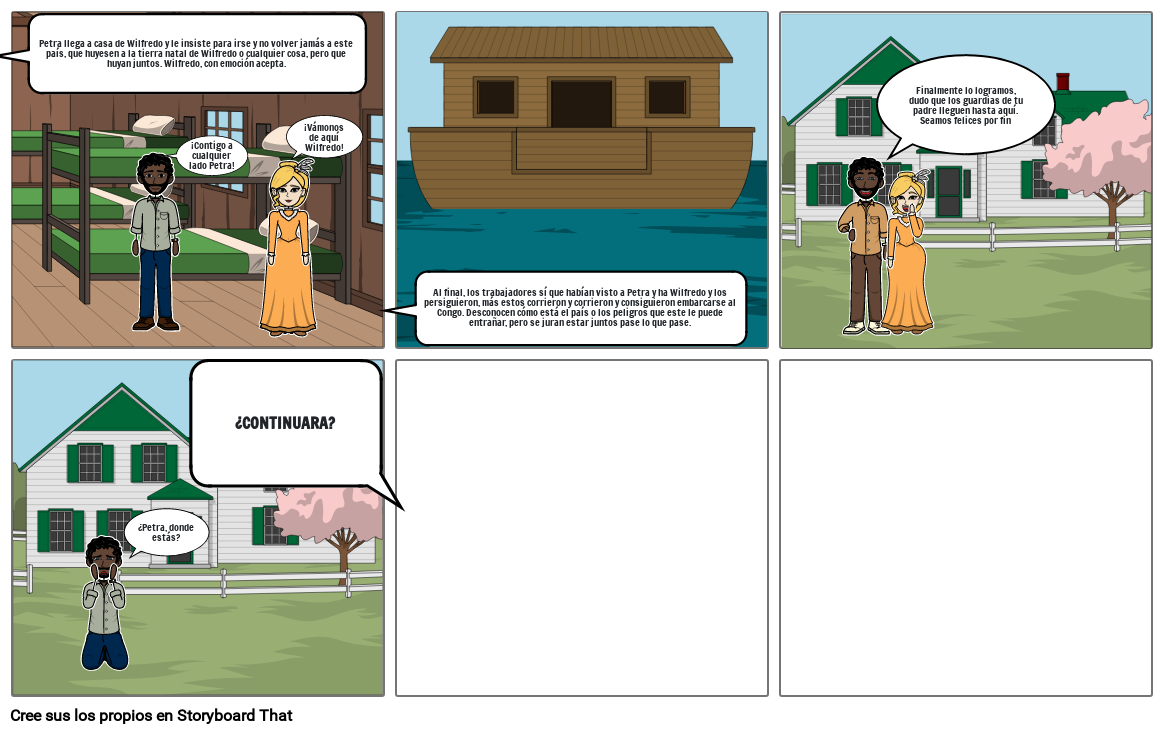La historia de Wilfredo 2 Storyboard by 16d2f3ab